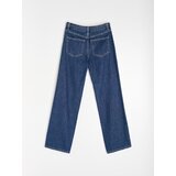Sinsay Straight wide leg traperice s visokim strukom | shoptok.hr