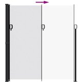  Bočna tenda na uvlačenje bijela 220 x 500 cm | shoptok.hr
