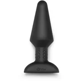 b-Vibe Vibracijski analni čep - Rimming XL, črn