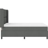  Krevet s opruga kutije Tamno siva 190 x 140 cm tkanina | shoptok.hr