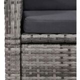  9-dijelni vrtni blagovaonski set s jastucima sivi | shoptok.hr