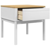  Stolić za lampu FLORO bijeli 55 x 55 x 54 cm od borovine | Eponuda.com