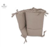 MimiNu Premium posteljina za dječji krevetić 3-dijelni set - Royal Mokka | shoptok.hr