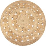 vidaXL Ukrasni pleteni tepih od jute 150 cm okrugli | shoptok.hr