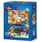  Puzzle 2/1 (100+100) art 5642 ( 49632 ) Cene
