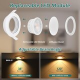 KYOTECH 6x LED vgradni reflektorji 5W 230V 68–75mm | Shoptok.si