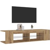 vidaXL TV ormarić s LED svjetlima Artisan hrast 135x39x30 cm | shoptok.hr