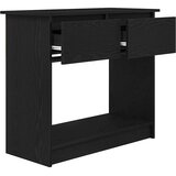  Konzolni stol s ladicama crni 85,5x38,5x74,5 cm | Eponuda.ba
