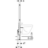 Geberit Duofix element za bide 112 cm univerzalni 111.516.00.1 | Eponuda.com
