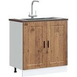 vidaXL Donji ormarić za sudoper Porto boja drva 80x46x81,5 cm drveni | shoptok.hr
