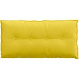  Jastuk za leđa Svijetlo žuta 100 x 19 x 50 cm tkanina | shoptok.hr