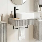  Zidni sudoper Betonska siva 53 x 35 x 39 cm Konstruirano drvo | shoptok.hr
