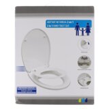 Tendance wc daska sa integriranim dječjim nastavkom, soft close, bijela | Eponuda.ba