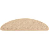  Samoljepljivi otirači za stepenice 15 kom 65x21x4 cm svjetlobež | shoptok.hr