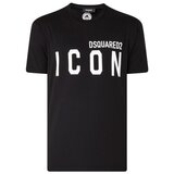 Dsquared Majice s kratkimi rokavi T-SHIRT S79GC0001 BLACK Črna Cene