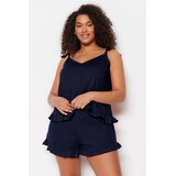 Trendyol Ženski set pidžame Tbbss22Pt0564, Tamnoplavi | Eponuda.com