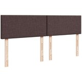 vidaXL Otomanski posteljni okvir z vzmetnico temno rjava 180x200 cm | Shoptok.si