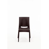 Hanah home Tamno smeđi vrtni blagovaonski set od umjetnog ratana za 4 osobe Rattan – | shoptok.hr