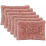  Presvlaka za jastuk 6 pcs HEERLEN Ružičasta 50 x 70 cm PV flis | shoptok.hr