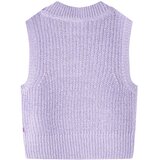  Dječji prsluk pleteni svjetloljubičasti 116 | shoptok.hr