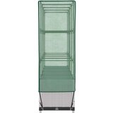  Povišena gredica s pokrovom za staklenik 160 x 40 x 138 cm | shoptok.hr