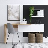 Hanah home Radni sto 74x145x45cm Bijeli hrast | Eponuda.ba