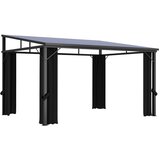  Sjenica sa zastorom 405 x 294 x 244 cm antracit | shoptok.hr