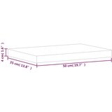  Daska za rezanje 50x35x4 cm od masivne bukovine | shoptok.hr