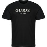 Guess CN SS LOGO EMBROIDERY Crna Cijene