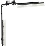  Četke za goveda Podesiva Crna i bijela 84 x 10 x 91 cm PVC | Eponuda.com