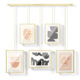 Umbra Metalni viseći okviri u setu 5 kom u zlatnoj boji 70x80 cm Exhibit – | shoptok.hr