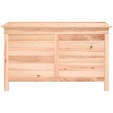 vidaXL zunanja škatla za blazine 99x50x56,5 cm trden les jelke | Shoptok.si