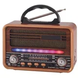 Prenosni retro RGB Bluetooth radio 7068BT/B