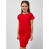 SAM73 Lawrence Otroška obleka Rdeča