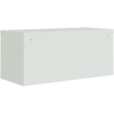 Ormarić za spise svjetlosivi 90 x 40 x 220 cm čelični | shoptok.hr