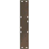  Noge za jedilno mizo v obliki črke V, 2 kosa, naravno jeklo, 60 x (72-73,3) cm, jeklo, (22123813) | Shoptok.si