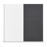 XORA spalnica, bela, temno siva | Shoptok.si
