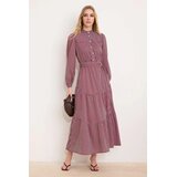 Trendyol Modest Ženska haljina Tctss26Eb00082, Bordo | Eponuda.com