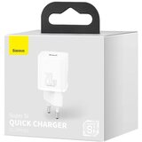 Baseus Super Si Smartphone White AC Fast charging Indoor | shoptok.hr