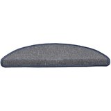  Prostirke za stepenice 15 kom 56x17x3 cm svijetlo sive i plave poluokrugle | shoptok.hr
