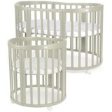 Waldin Oval krevetić 7u1 s madracem OLIVE Cijene