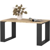 AKORD Nox Klubska Mizica, Hrast Artisan/Črna, (5000331777) | Shoptok.si