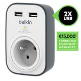Belkin prenapetostna zaščita - vtičnica BSV103ca 2x usb Cene