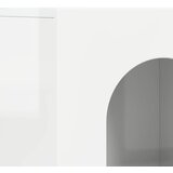  Kreveta Visoki sjaj bijela 100 x 35 x 59 cm Konstruirano drvo | shoptok.hr