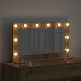  Ogledalo za Toalet Pravokutni Umjetnički hrast 80 x 45 x 18 cm | Eponuda.com