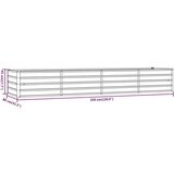  Povišena vrtna gredica boja hrđe 320 x 80 x 45 cm čelik COR-TEN | shoptok.hr