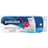 Paloma Toalet papir Exclusive soft 10/1 3sl u