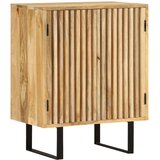  Komoda s 2 vrata 55 x 35 x 70 cm od masivnog drva manga | shoptok.hr