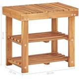  Stalak za cipele od masivnog bagremovog drva 50 x 32 x 45 cm | Eponuda.ba