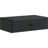 Stenska stranska miza Črna 59 x 34,5 x 17 cm Inženirski les, (5000232418)